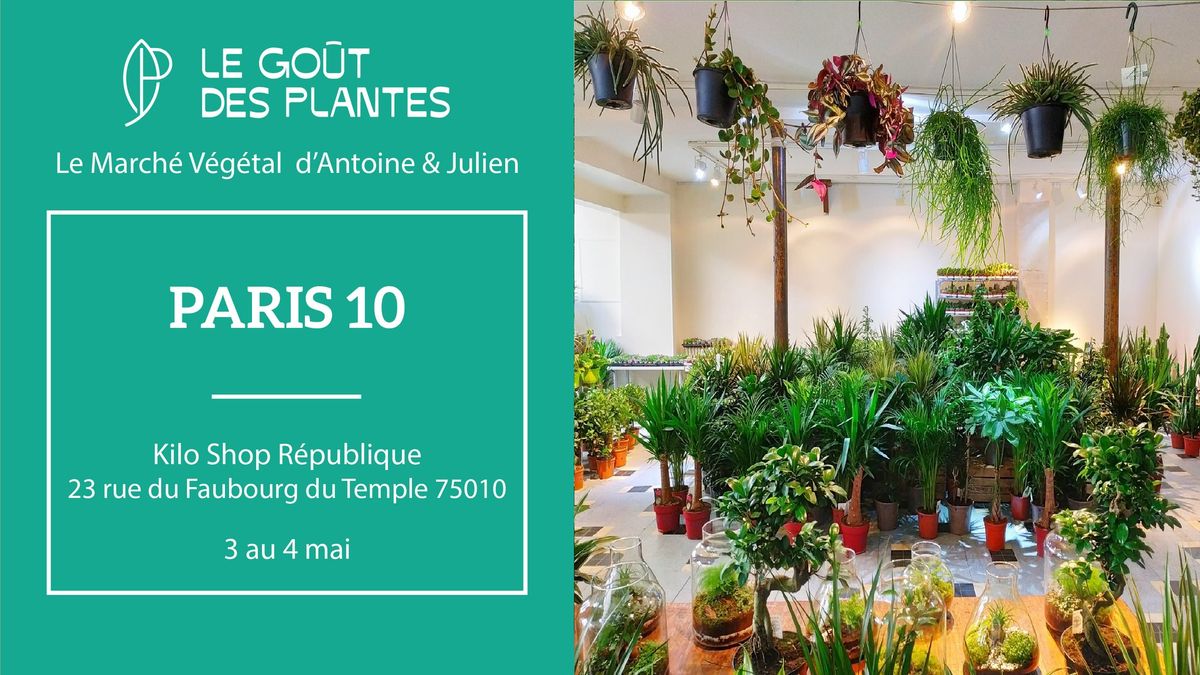 Grande Vente de Plantes X Kiloshop  \/\/ PARIS 10