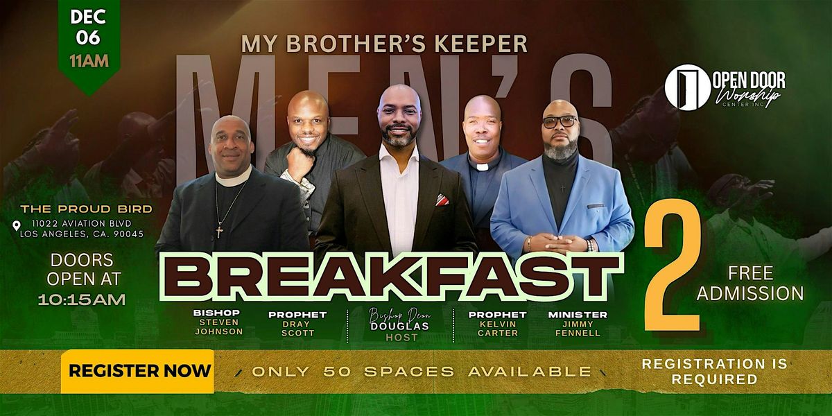 MY BROTHER'S KEEPER MEN BREAKFAST  2