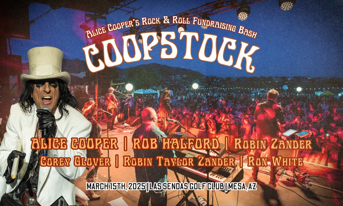 Coopstock 2025: Alice Cooper\u2019s 27th Annual Rock & Roll Fundraising Bash