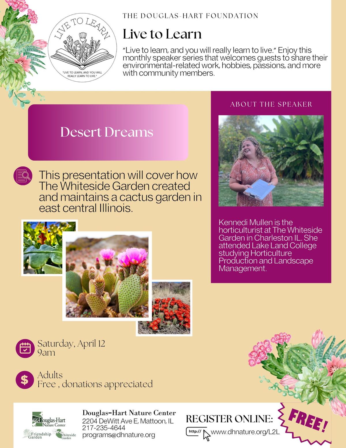 Live to Learn: Desert Dreams