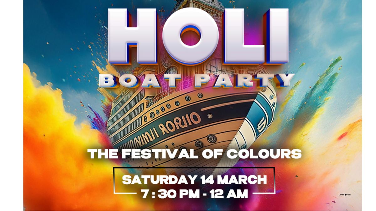 HOLI BOAT PARTY 2025\ud83d\udee5\ufe0f\ud83c\udf89