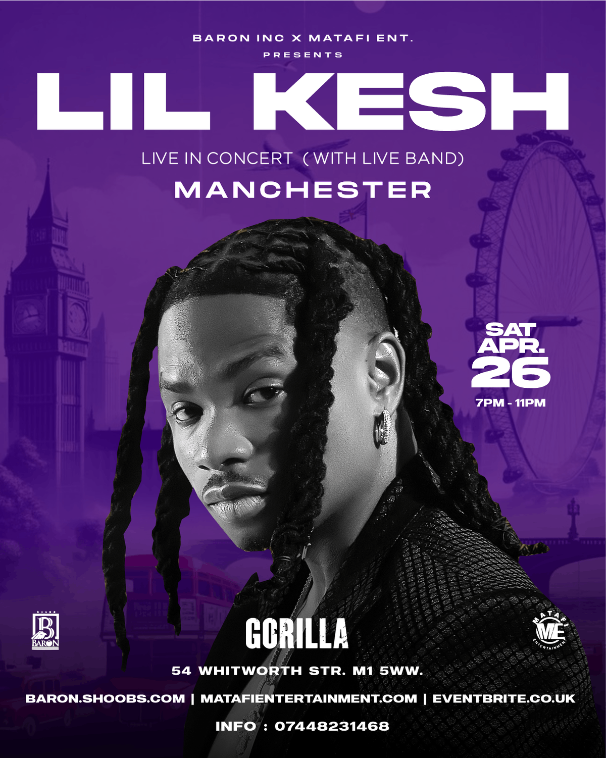 LIL KESH LIVE IN MANCHESTER