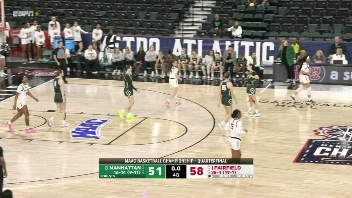 Manhattan Jaspers at Fairfield Stags Womens Basketball