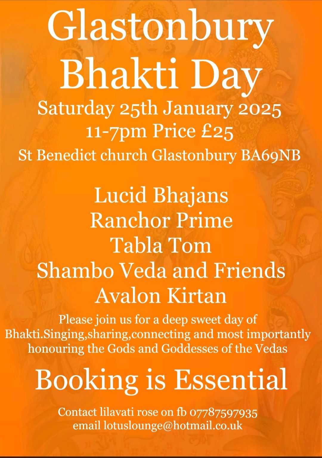 Avalon Bhakti Day In Glastonbury