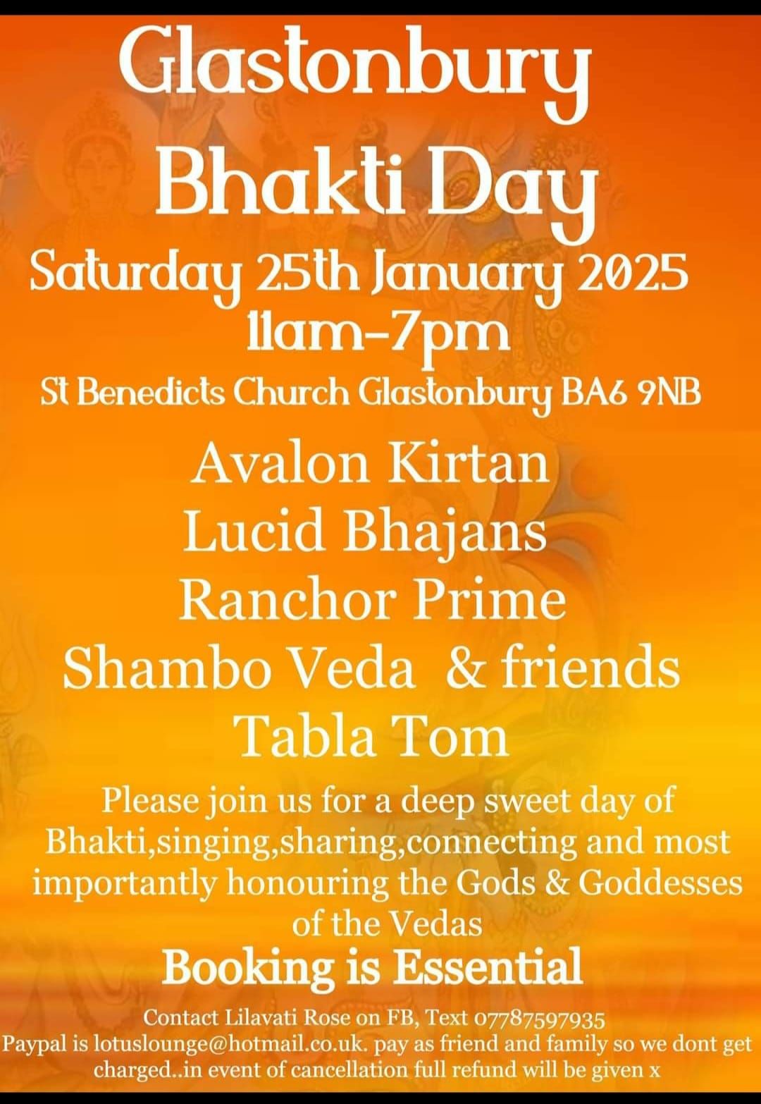 Avalon Bhakti Day In Glastonbury