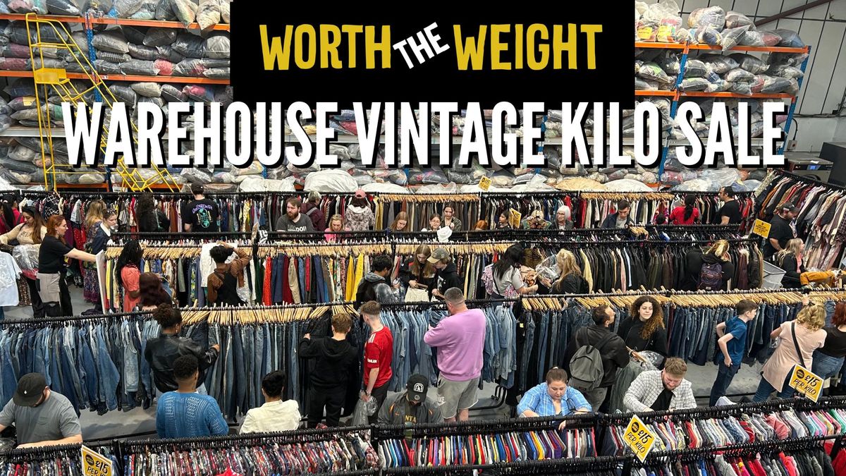 Sheffield Vintage Kilo Sale - Free entry - \u00a315 per kilo