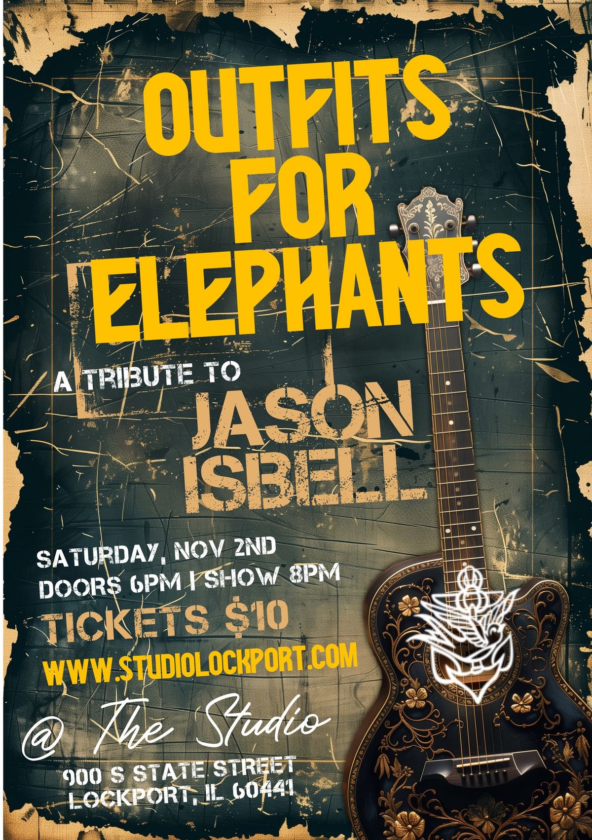 Outfits For Elephants - A Tribute to Jason Isbell LIVE at The Studio!