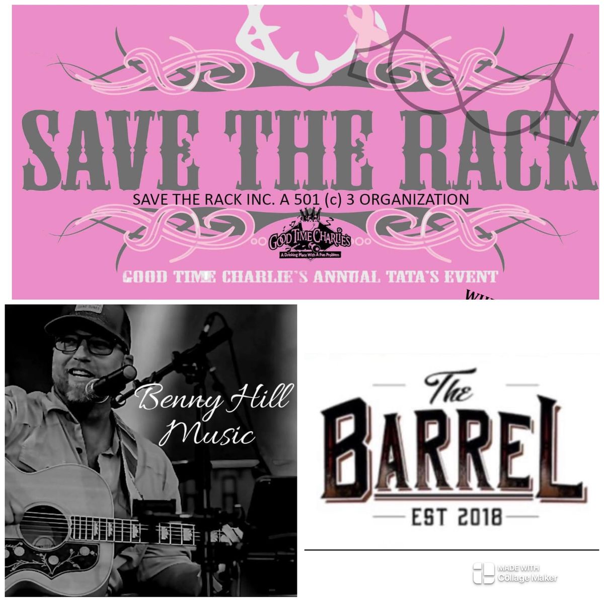 The Barrel Takes over GTC for Save the Rack Guest Bartending Ft. Benny Hill 