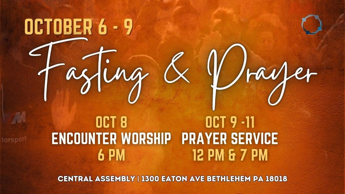 Fasting and Prayer Services