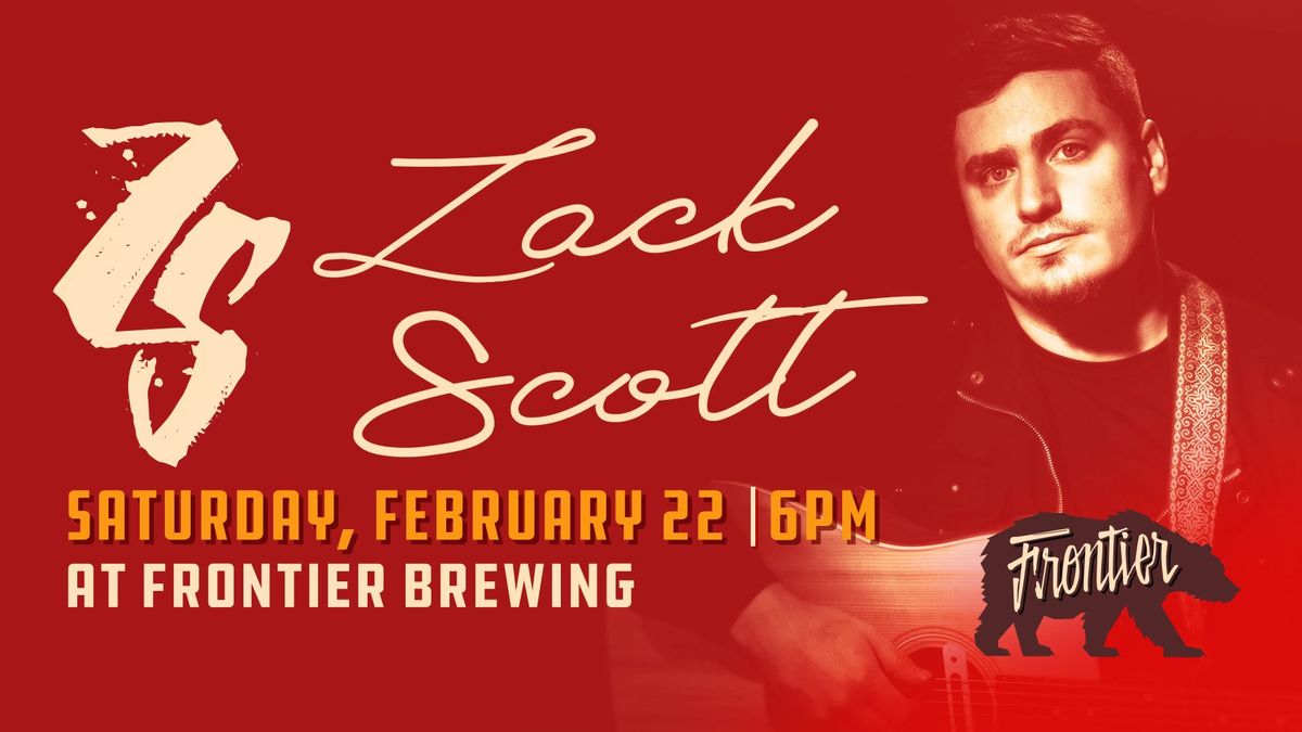 Zack Scott in Concert @ Frontier!