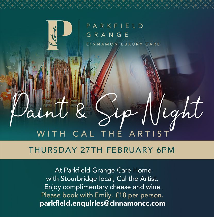 Paint at Sip at Parkfield Grange