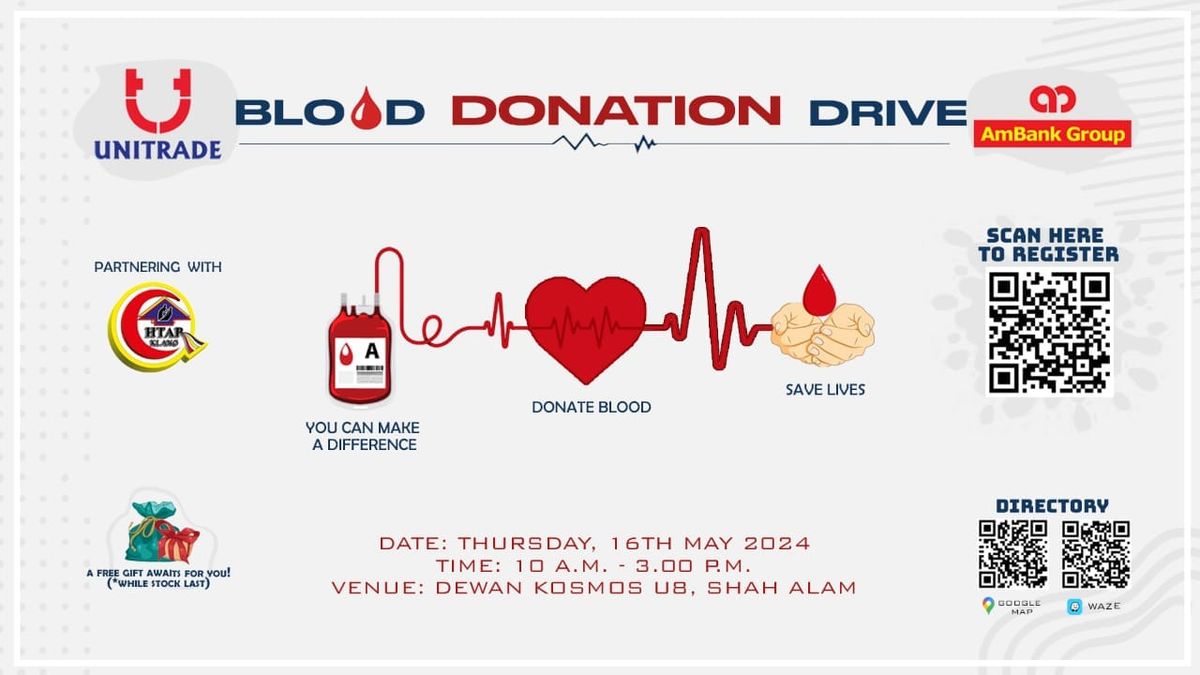 UIB\/Ambank\/HTAR Blood Donation Drive