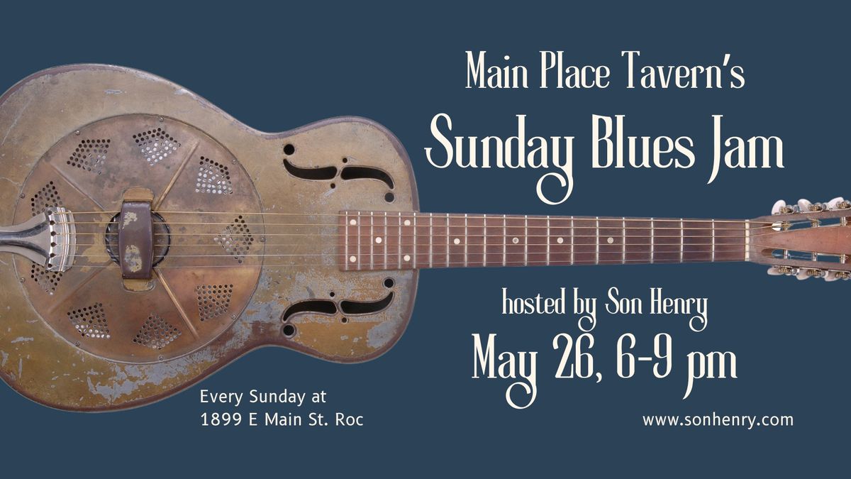 Sunday Blues Jam @ Main Place Tavern