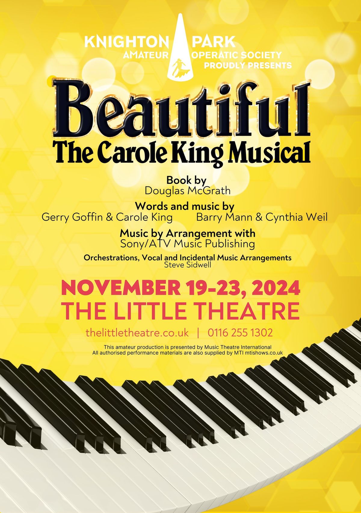 KPAOS presents Beautiful: The Carole King Musical