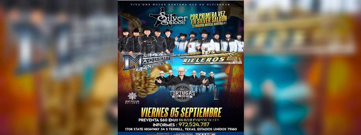 LA MAQUINARIA NORTENA , LOS RIELEROS , TERREL  in North Las Vegas
