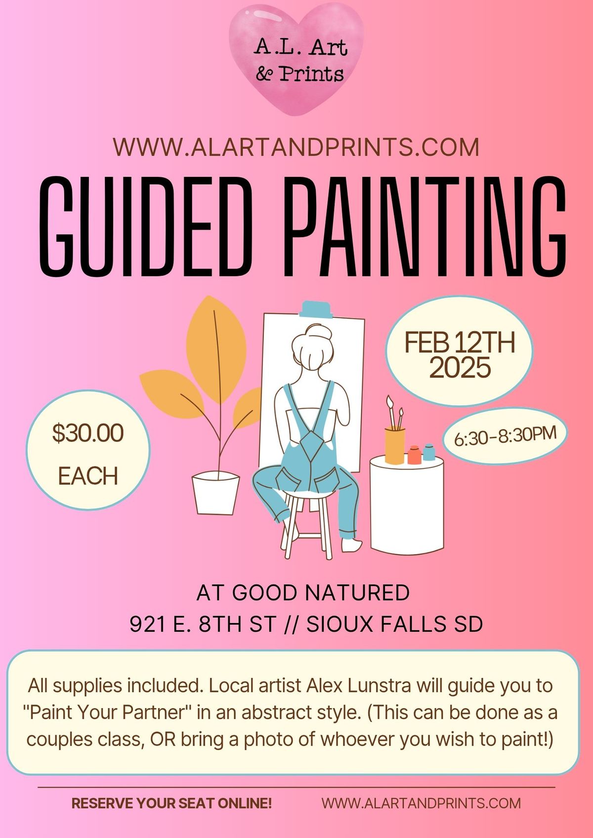 Guided Painting at Good NAtured