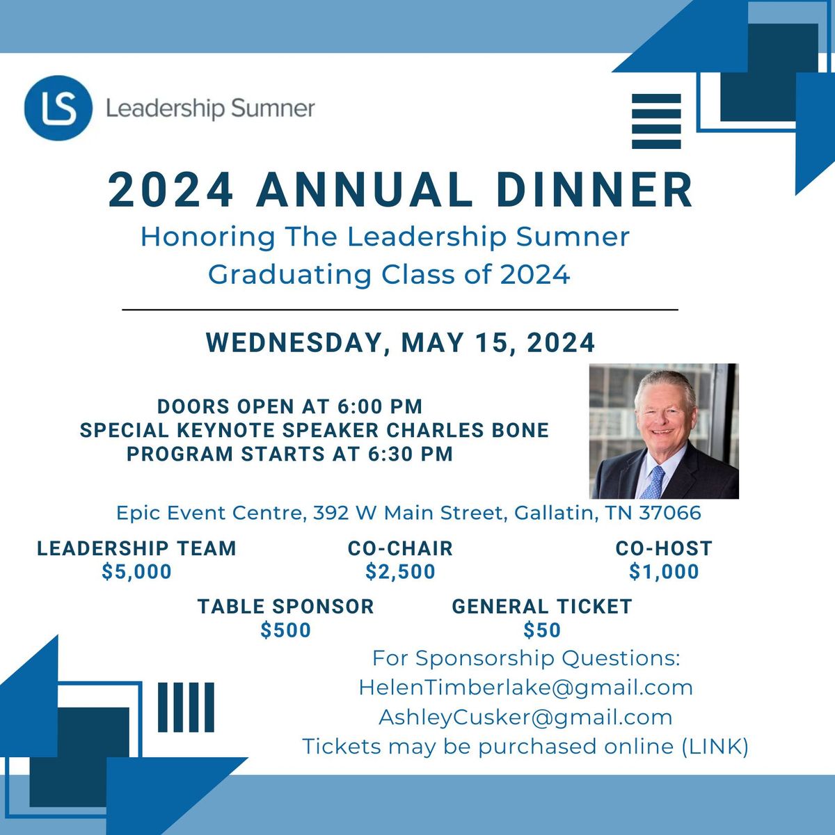 2024 Annual Dinner and Graduation