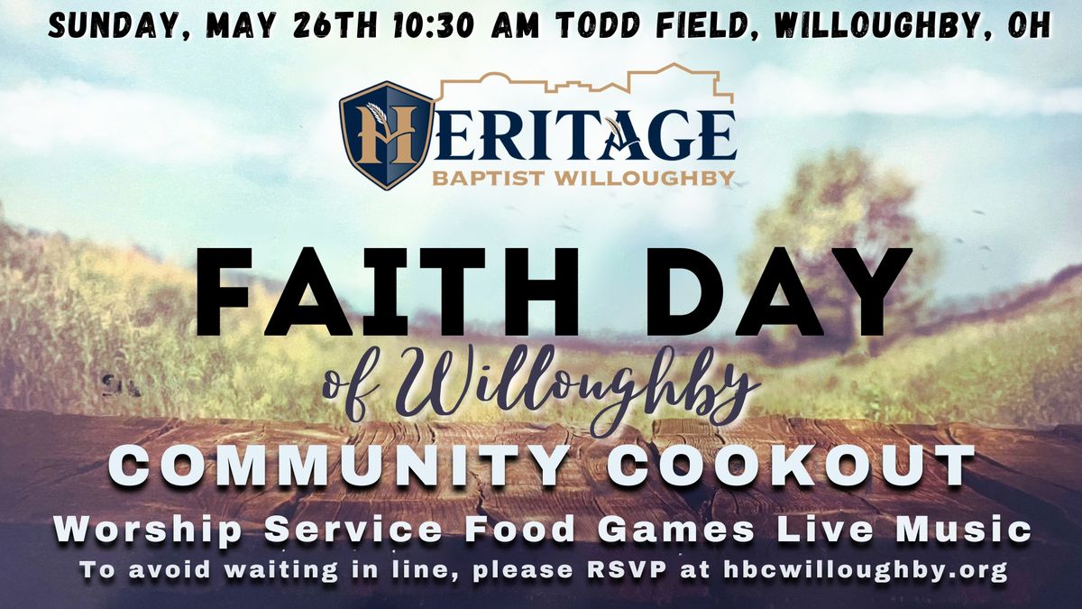 FAITH DAY of Willoughby