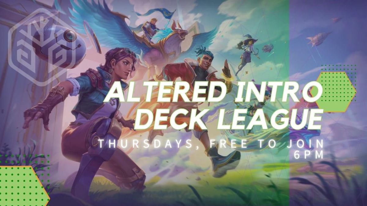 Altered TCG Intro Deck League