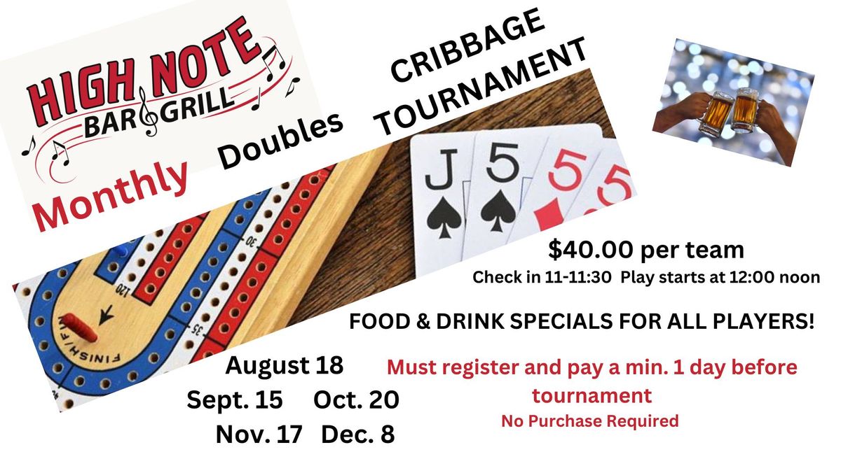 Double Cribbage Tournament 