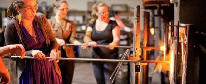 Glass Blowing at McFadden Art Glass