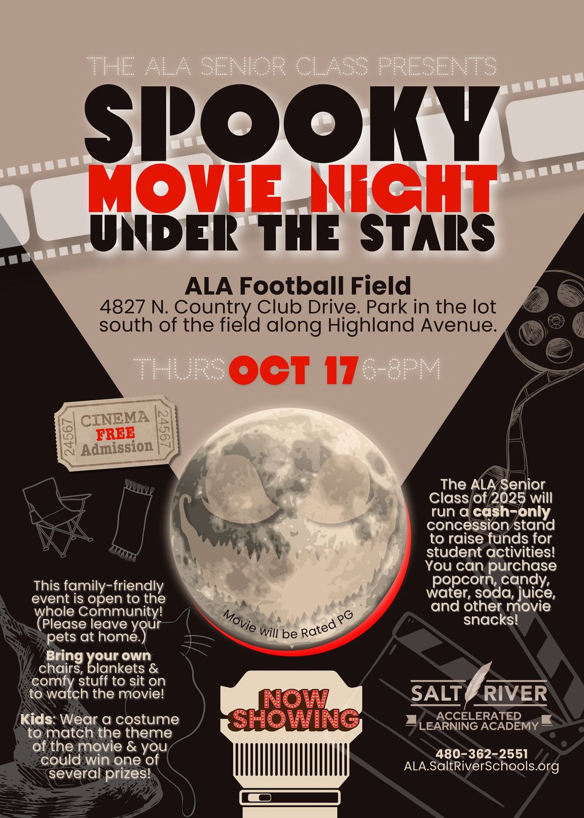 ALA Fundraiser: Spooky Movie Night