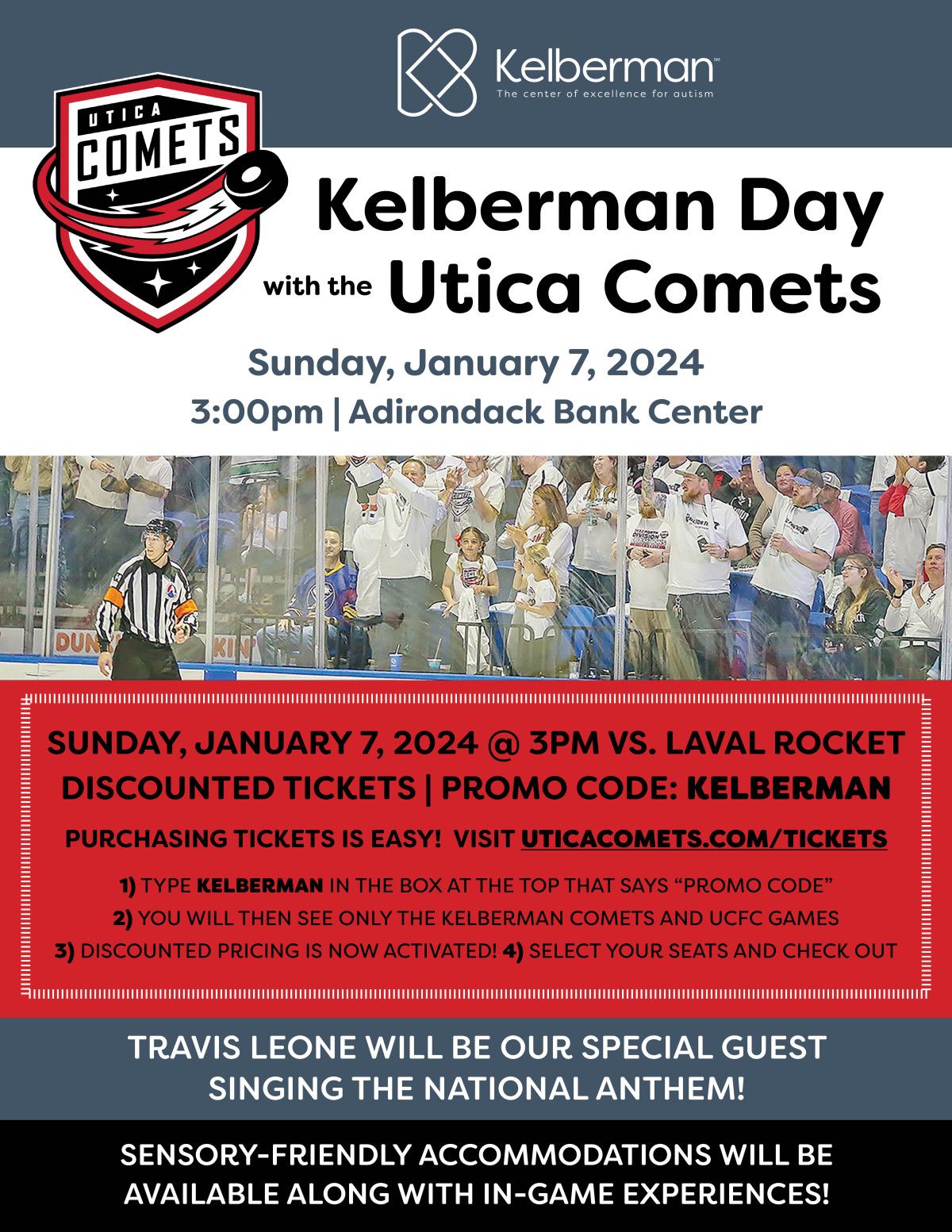 Utica Comets at Laval Rocket at Place Bell