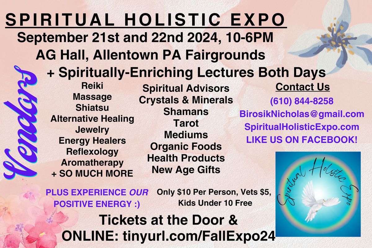 Fall 2024 Spiritual Holistic Expo