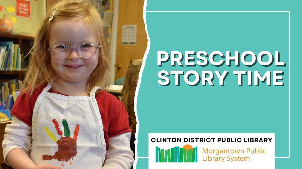 Preschool Story Time (Clinton Branch)