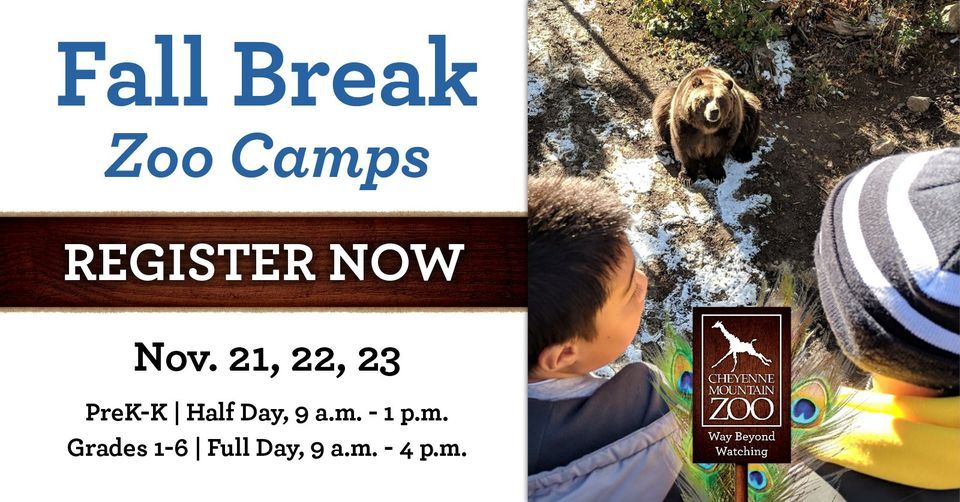 Fall Break Camp, Cheyenne Mountain Zoo, Colorado Springs, 21 November 2022