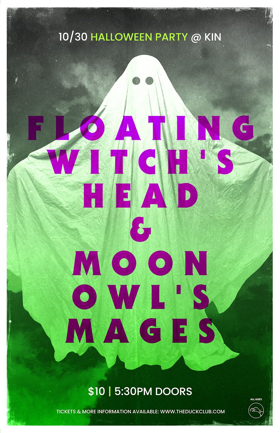 Floating Witchs Head