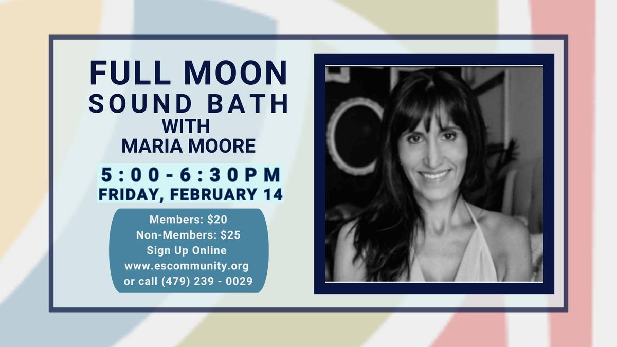 Full Moon Sound Bath with Maria