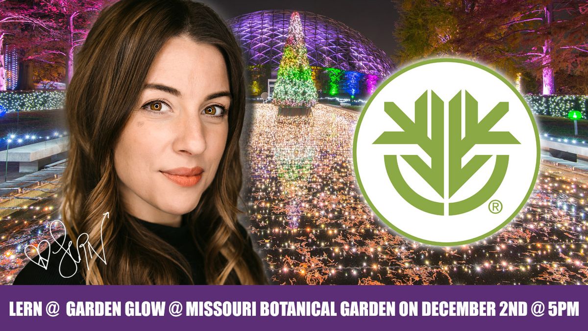 Lern @ Garden Glow at Missouri Botanical Garden