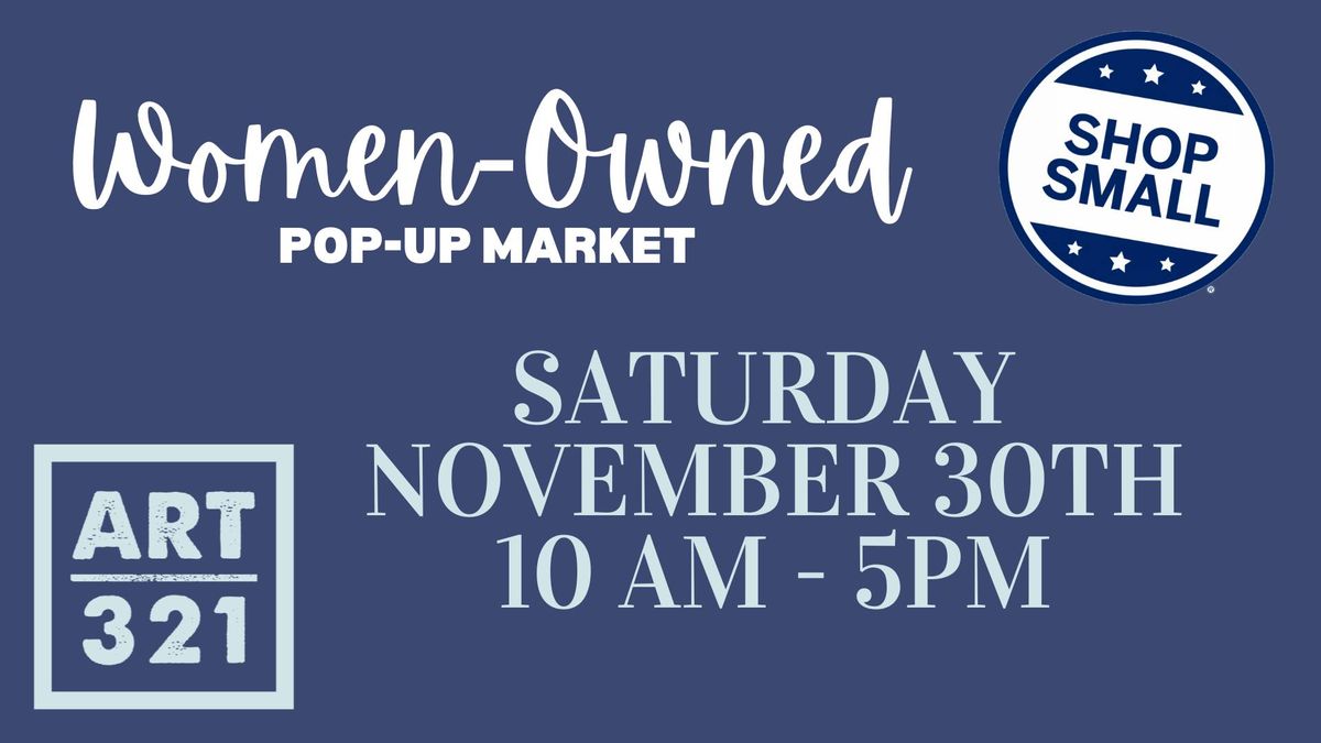 Women-Owned Pop-Up Market! 