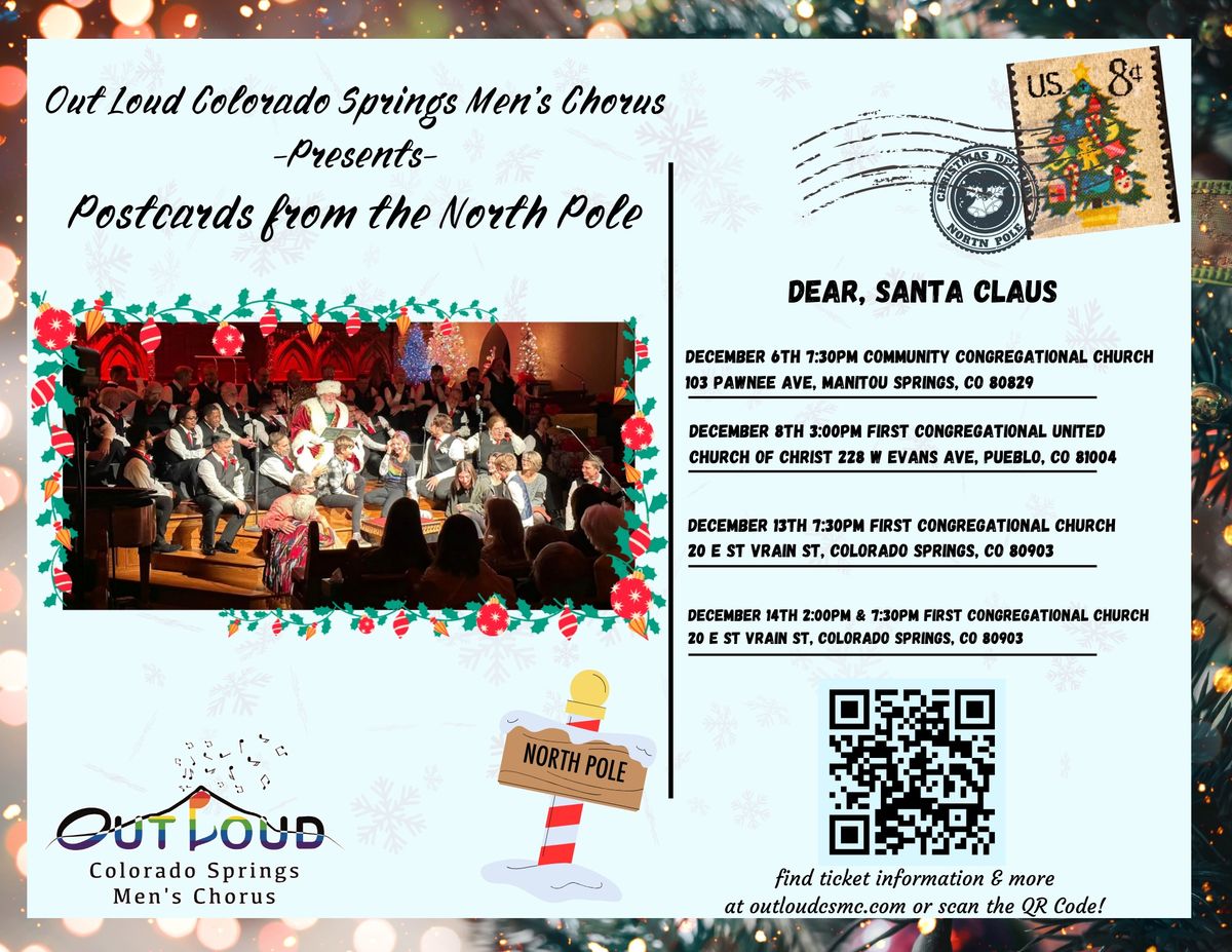 Christmas Concert- Out Loud Colorado Springs Men\u2019s Chorus