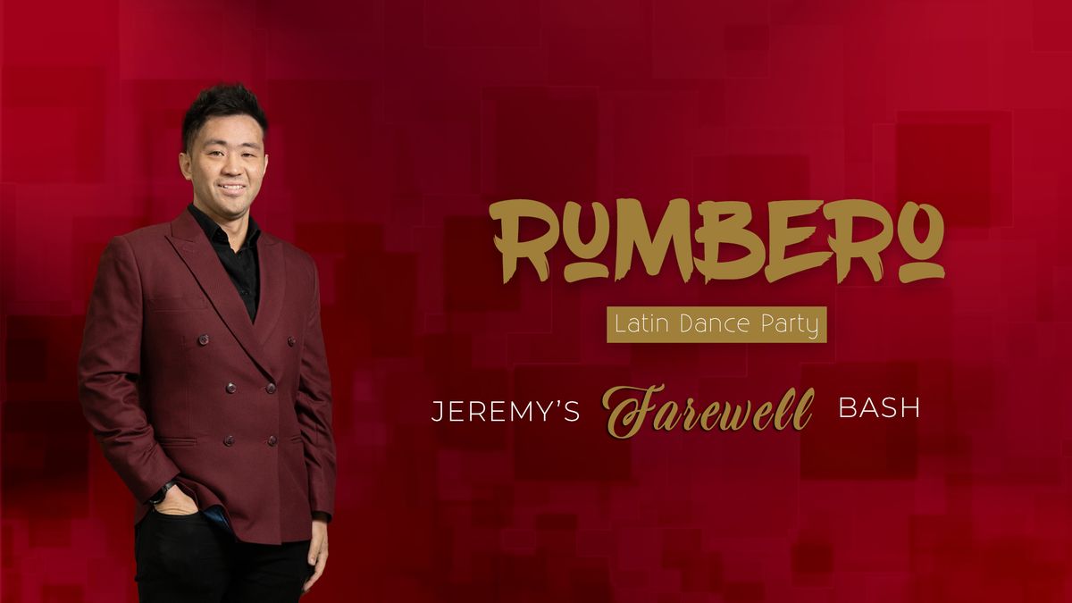 Rumbero: The Farewell - Friday 27th Sept