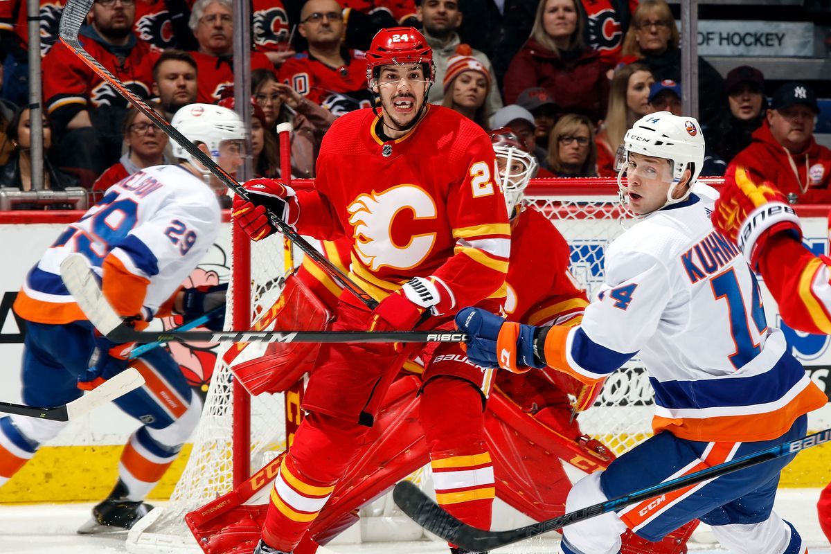 New York Islanders at Calgary Flames at Scotiabank Saddledome