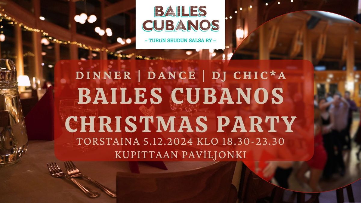 Bailes Cubanos Christmas Party