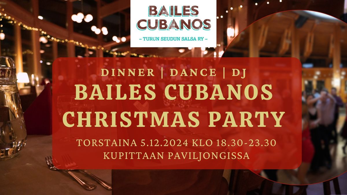 Bailes Cubanos Christmas Party