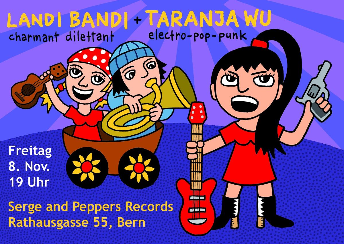 Instore-Gig mit Taranja Wu & Landi Bandi