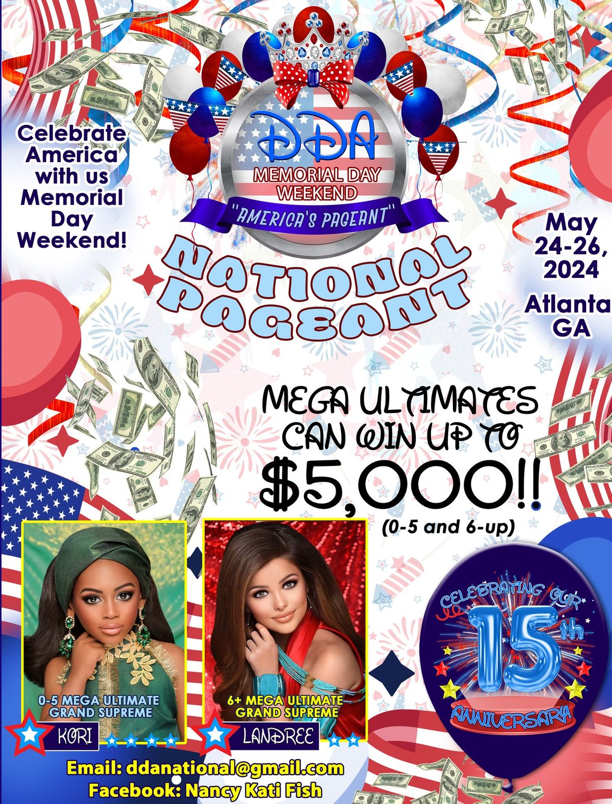 DDA 2024 - America's Pageant! 15th Anniversary!!