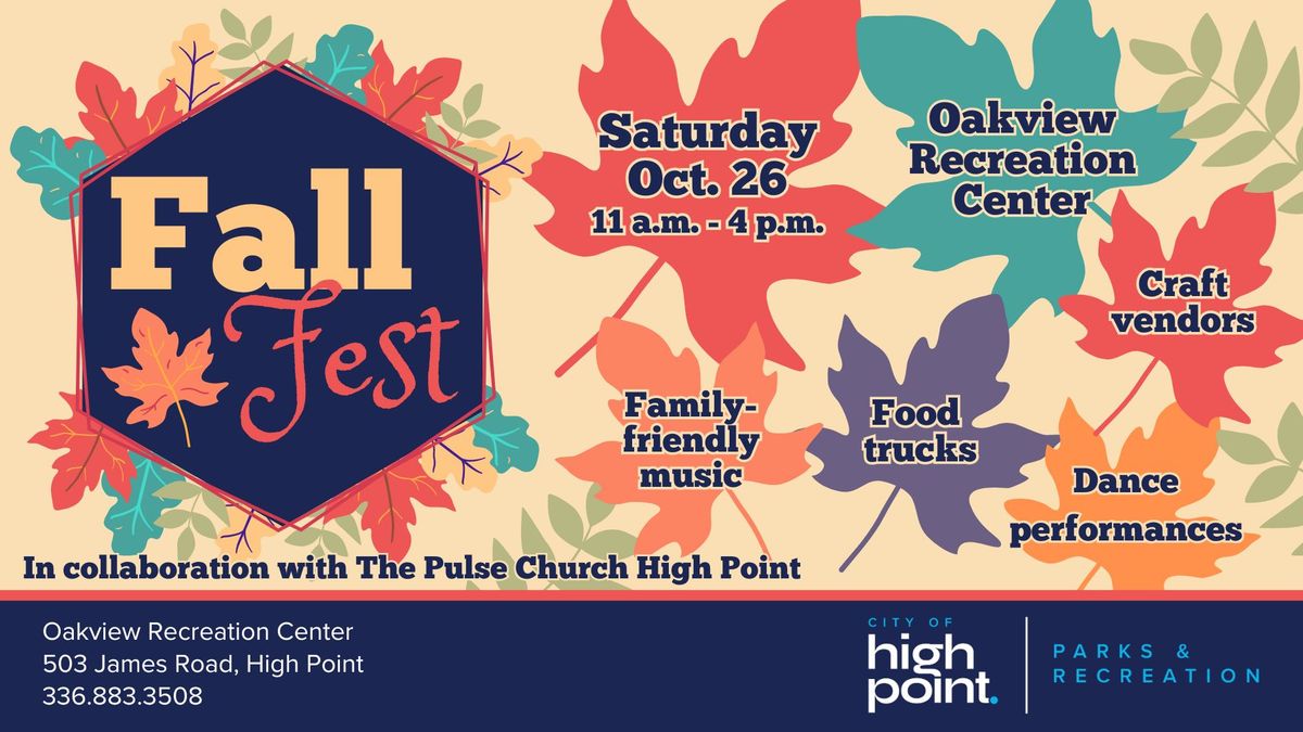 Fall Fest at Oakview Recreation Center