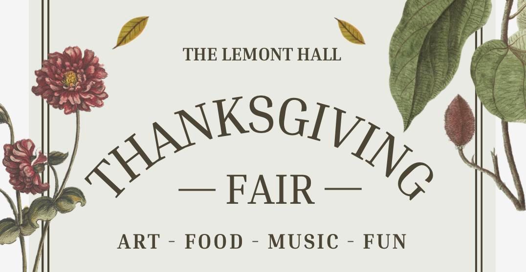 3rd Annual Lemont Hall Fall Fair!