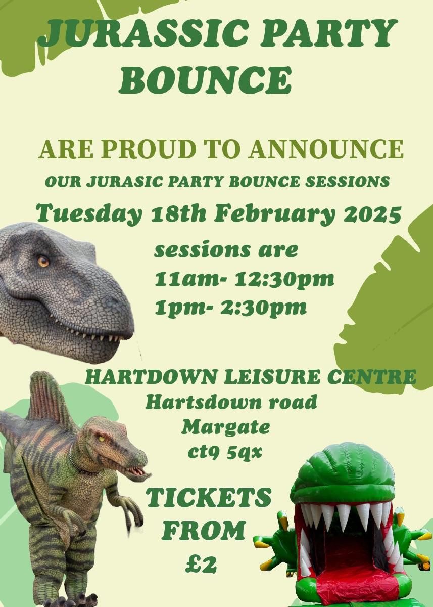 jurassic party bounce 