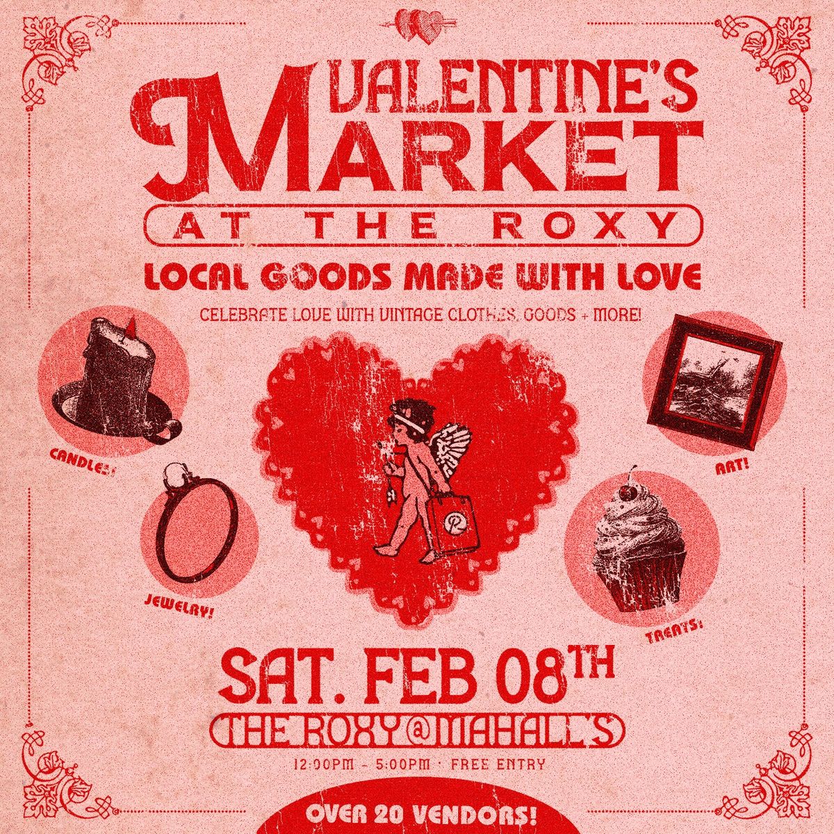 Mahall\u2019s Valentines Market in The Roxy