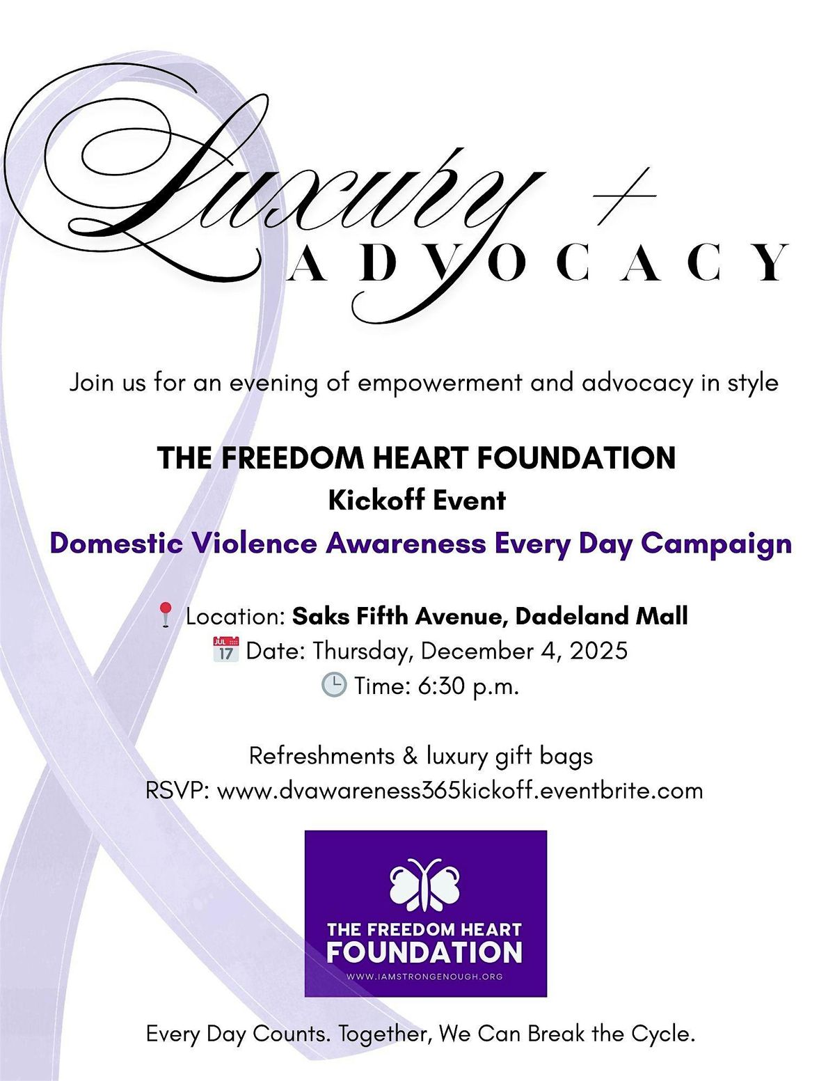 Freedom Heart Foundation DVA365 Kickoff