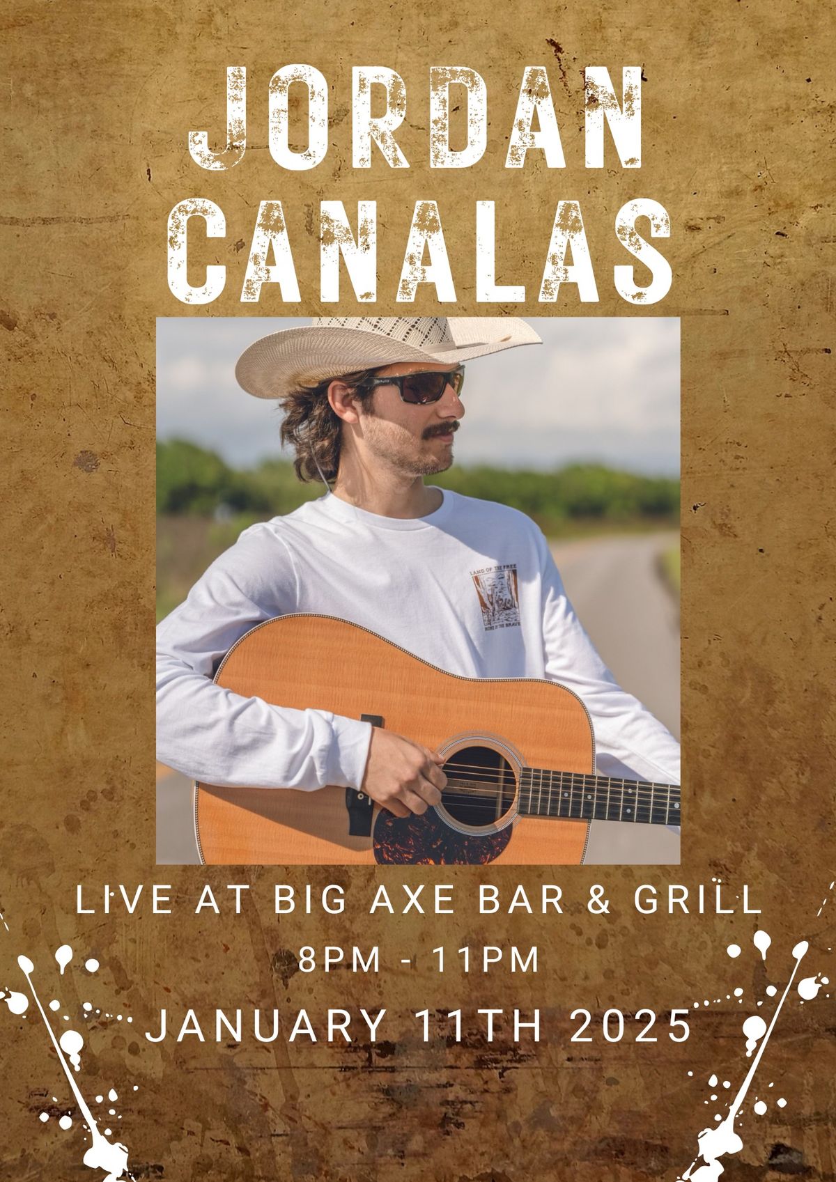 Jordan Canales Live at Big Axe Bar & Grill