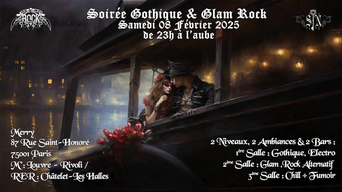 Soir\u00e9e Gothique & Glam Rock au Merry : 2 Ambiance ! 