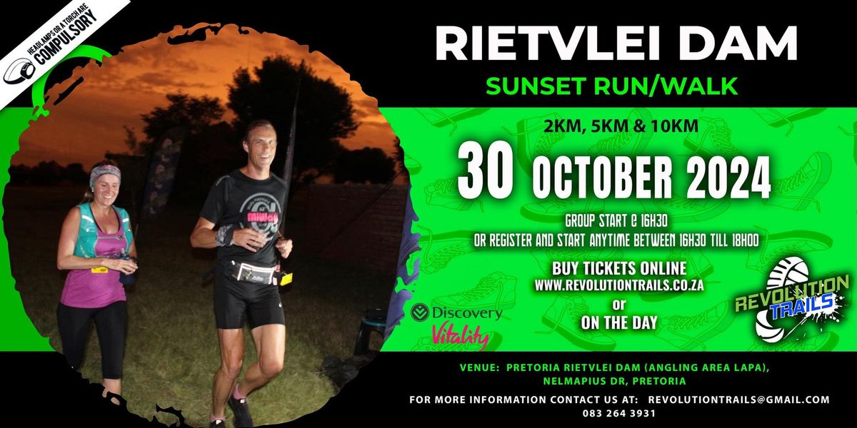 Rietvlei Dam Sunset Run\/Walk