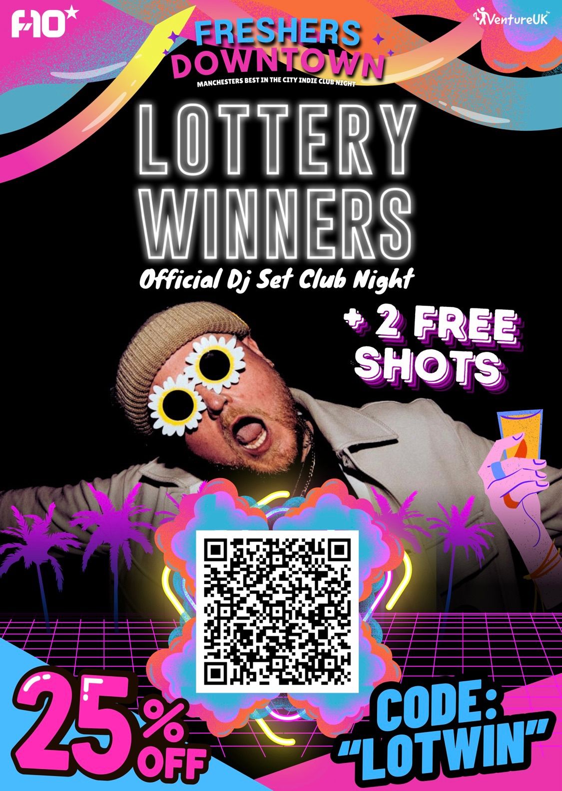 DOWNTOWN CLUB NIGHT ft The Lottery Winners